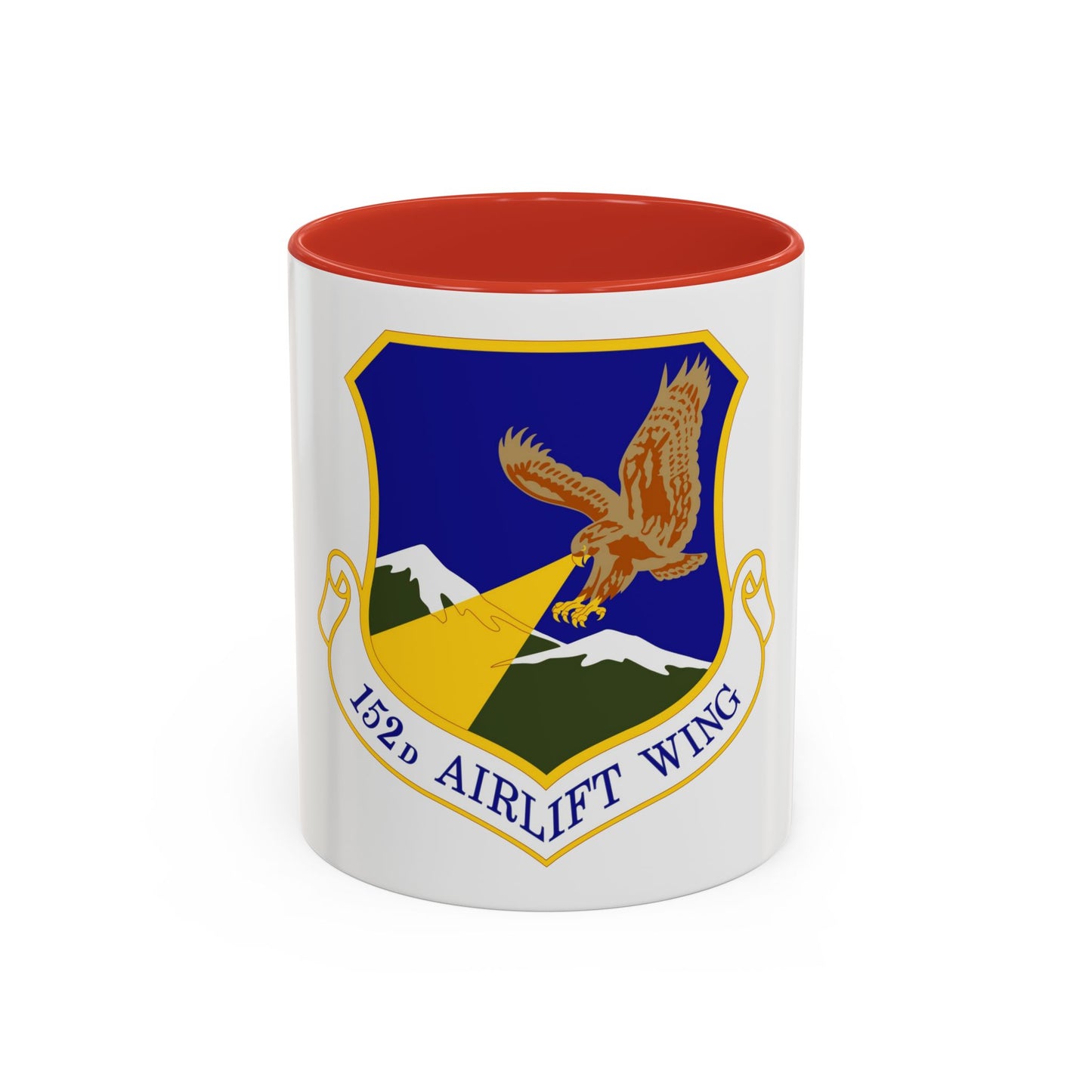 152d Airlift Wing (U.S. Air Force) Accent Coffee Mug