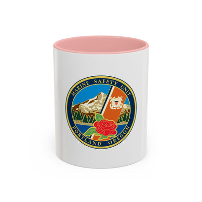 USCG MSU Portland (U.S. Coast Guard) Accent Coffee Mug