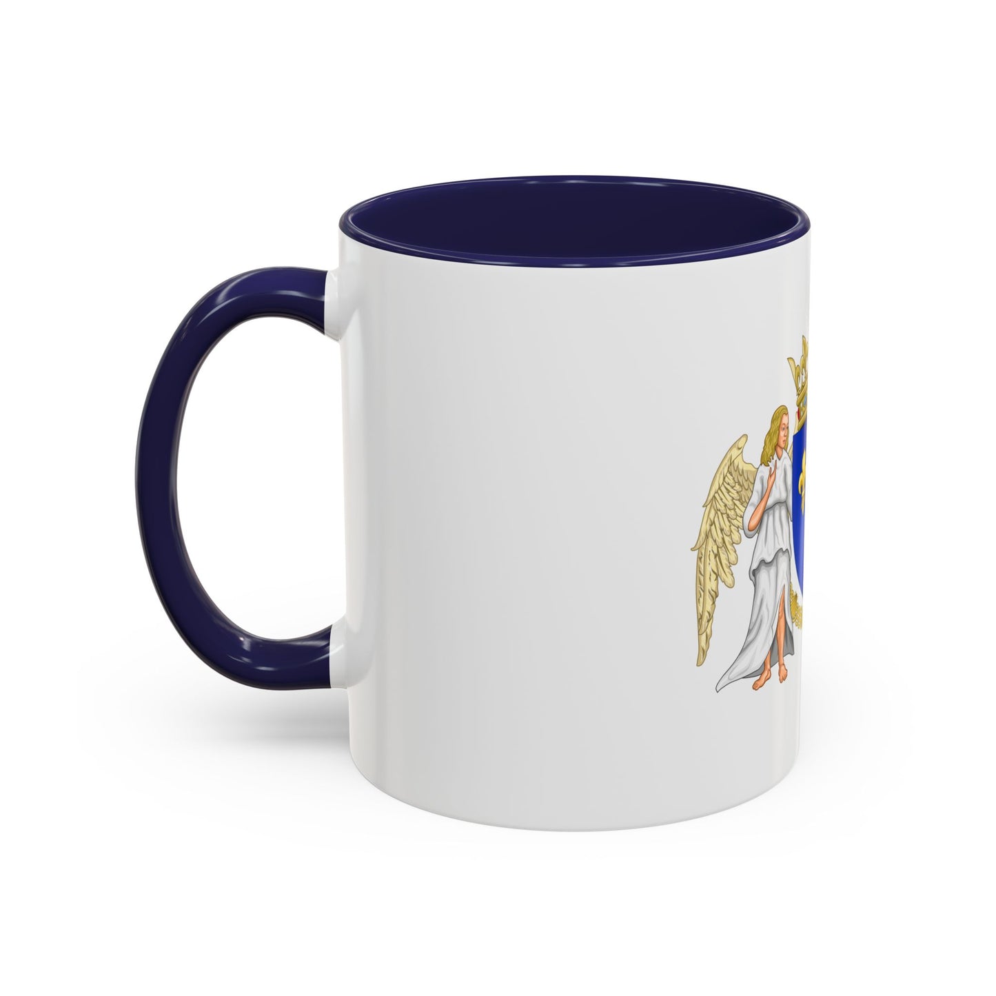 Royal Coat of Arms of Valois France - Accent Coffee Mug