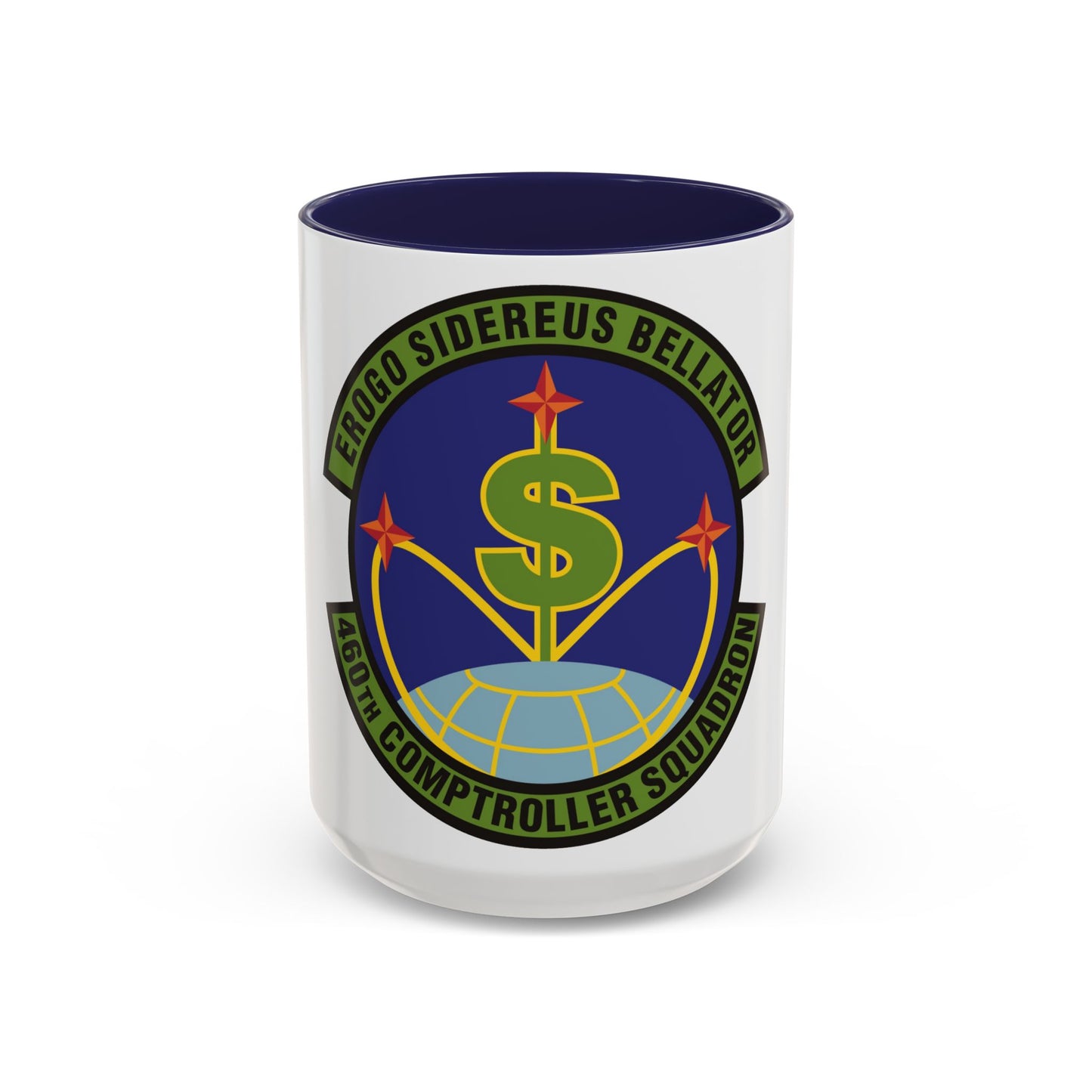 460th Comptroller Squadron (U.S. Air Force) Accent Coffee Mug