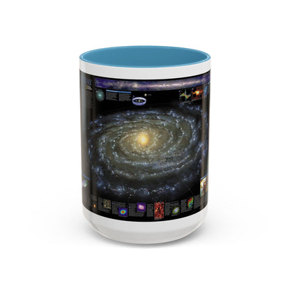 Space - Milky Way (2002) (Map) Accent Coffee Mug