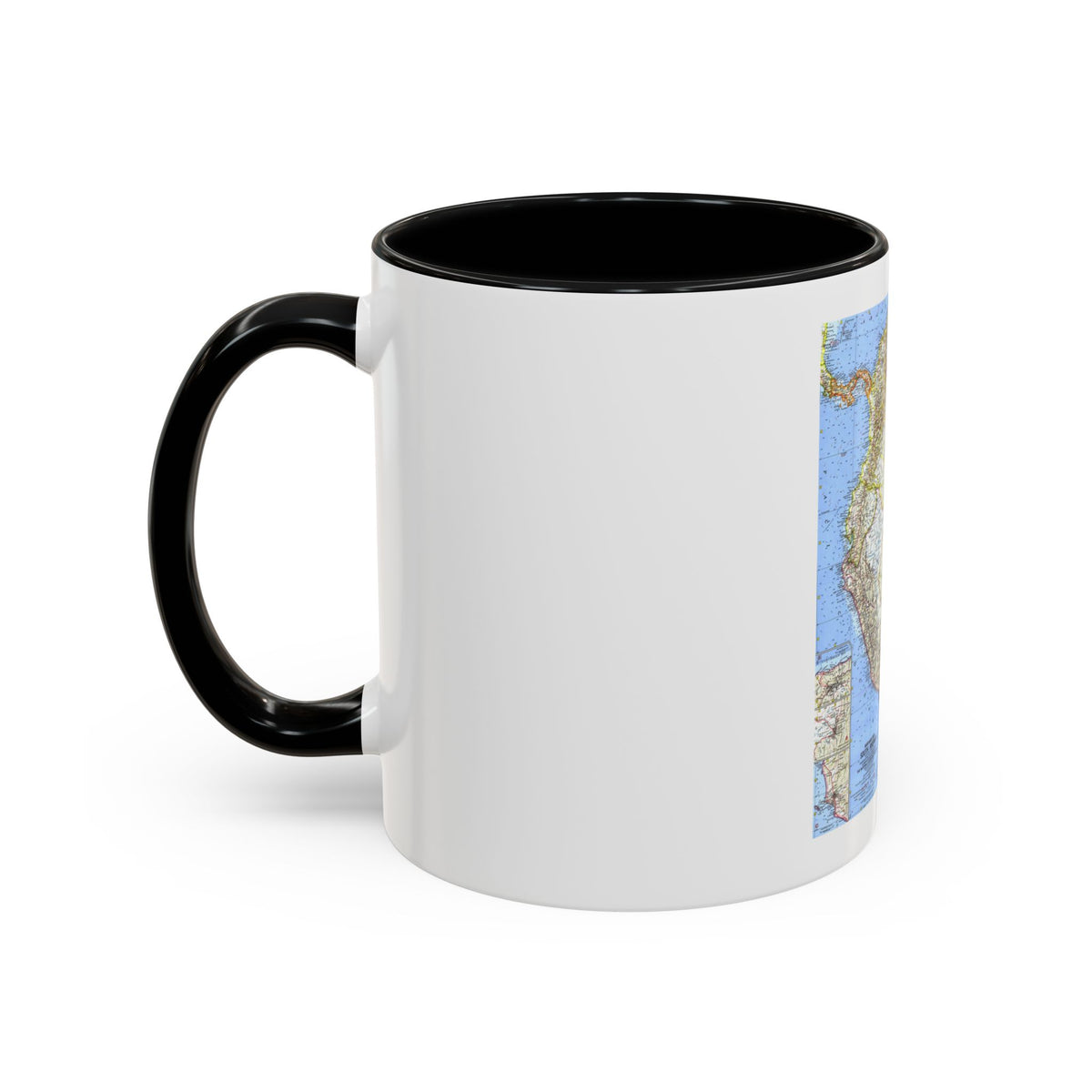 South America - Northwestern (1964) (Map) Accent Coffee Mug