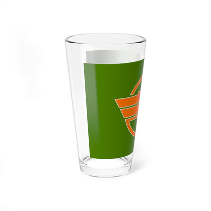 Flag of Ginoza Okinawa (Japan) Pint Glass 16oz