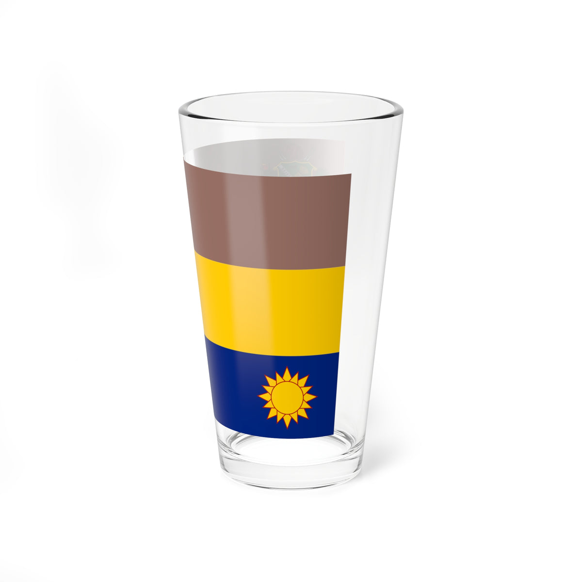 Propuesta de bandera para el Estado Monagas 28 (Venezuela) Pint Glass 16oz