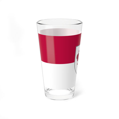 Flag of Helvecia (Hungary) Pint Glass 16oz