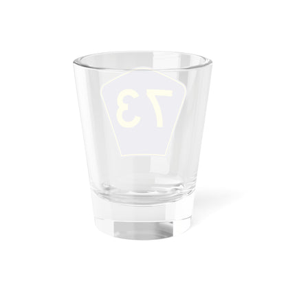 PR secondary 73 (Puerto Rico) (Road Sign) Shot Glass 1.5oz