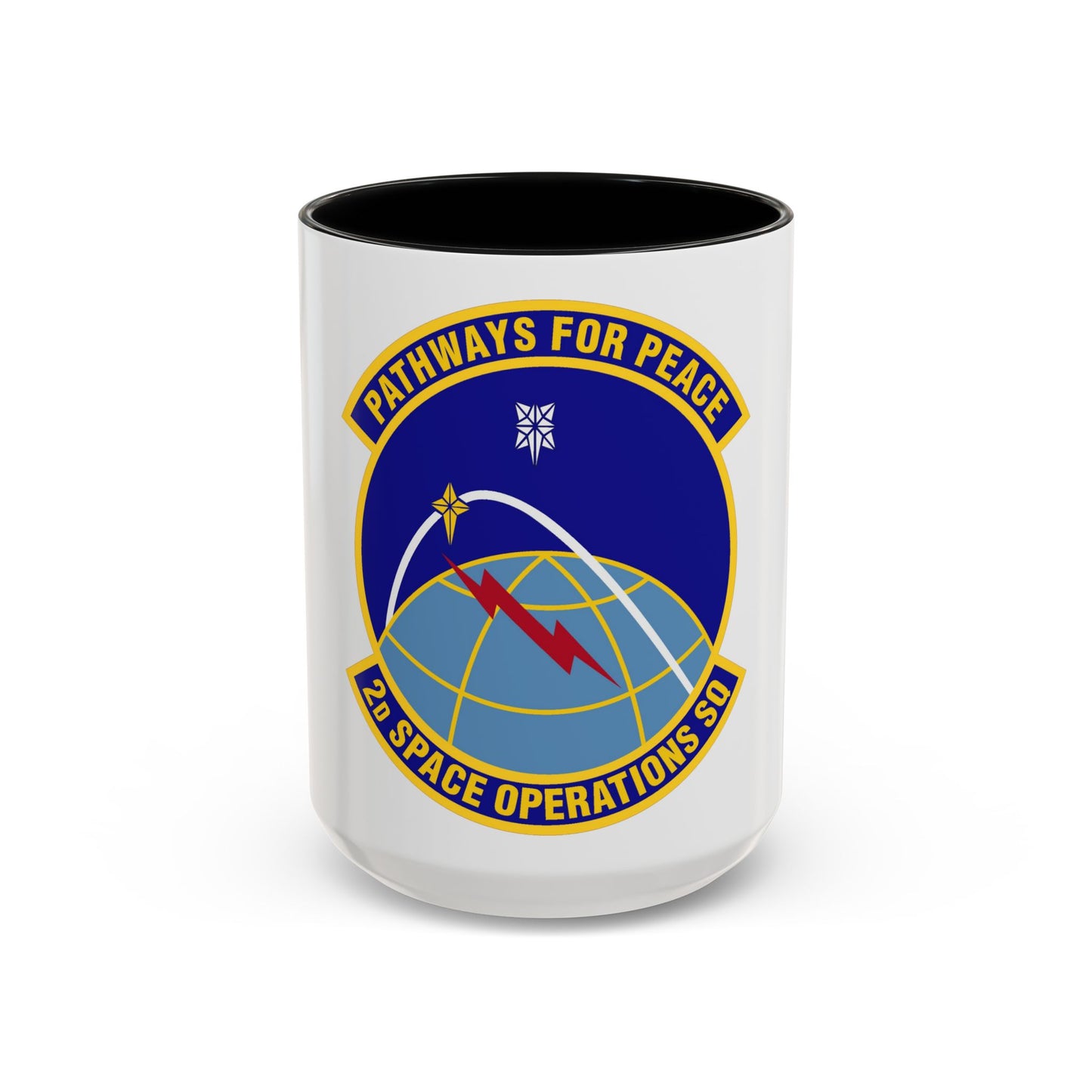 2d Space Operations Squadron (U.S. Air Force) Accent Coffee Mug