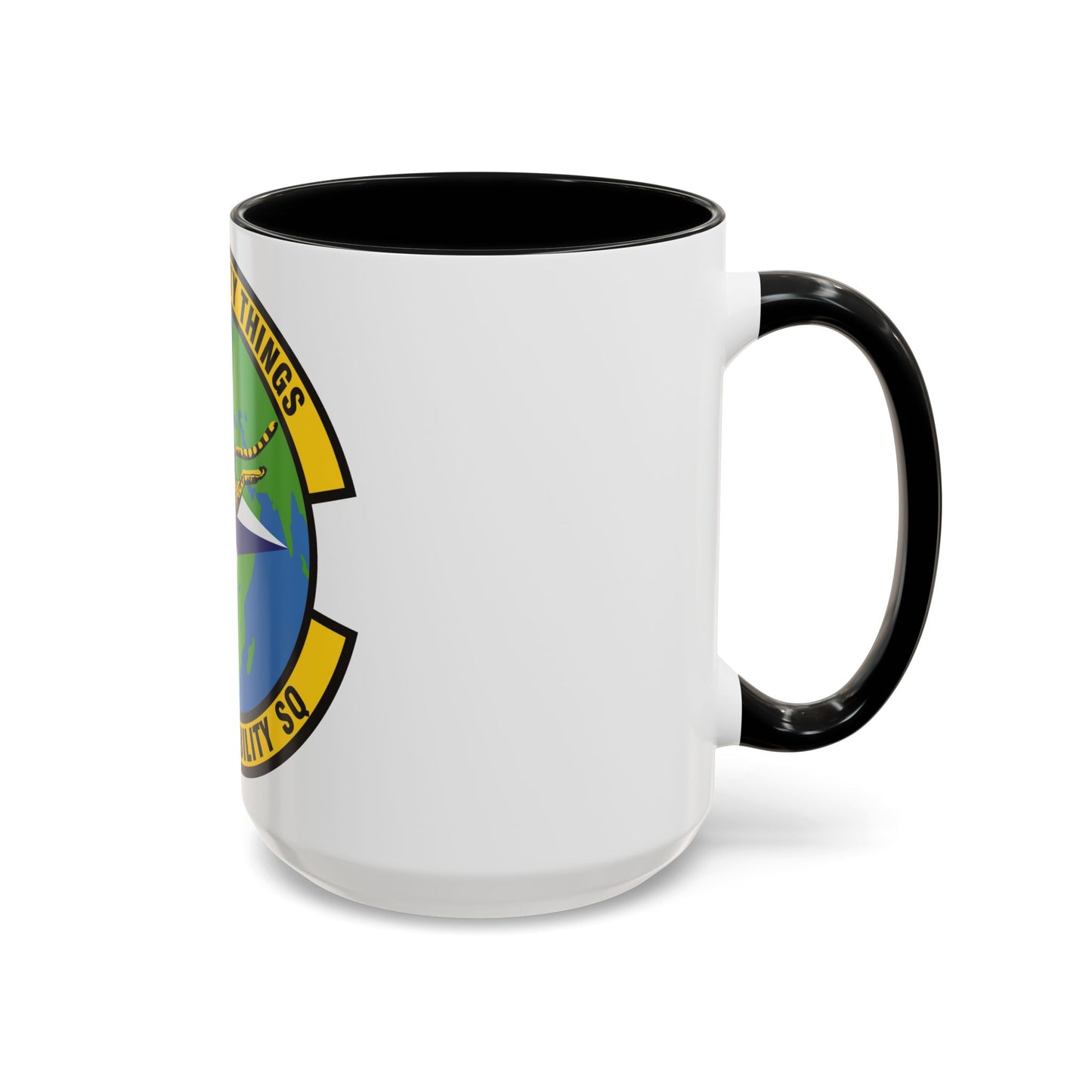 86th Air Mobility Squadron (U.S. Air Force) Accent Coffee Mug