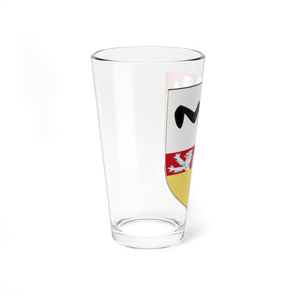 Earl of Loundoun Abney-Hastings COA (Scotland) (Coat of Arms) Pint Glass 16oz