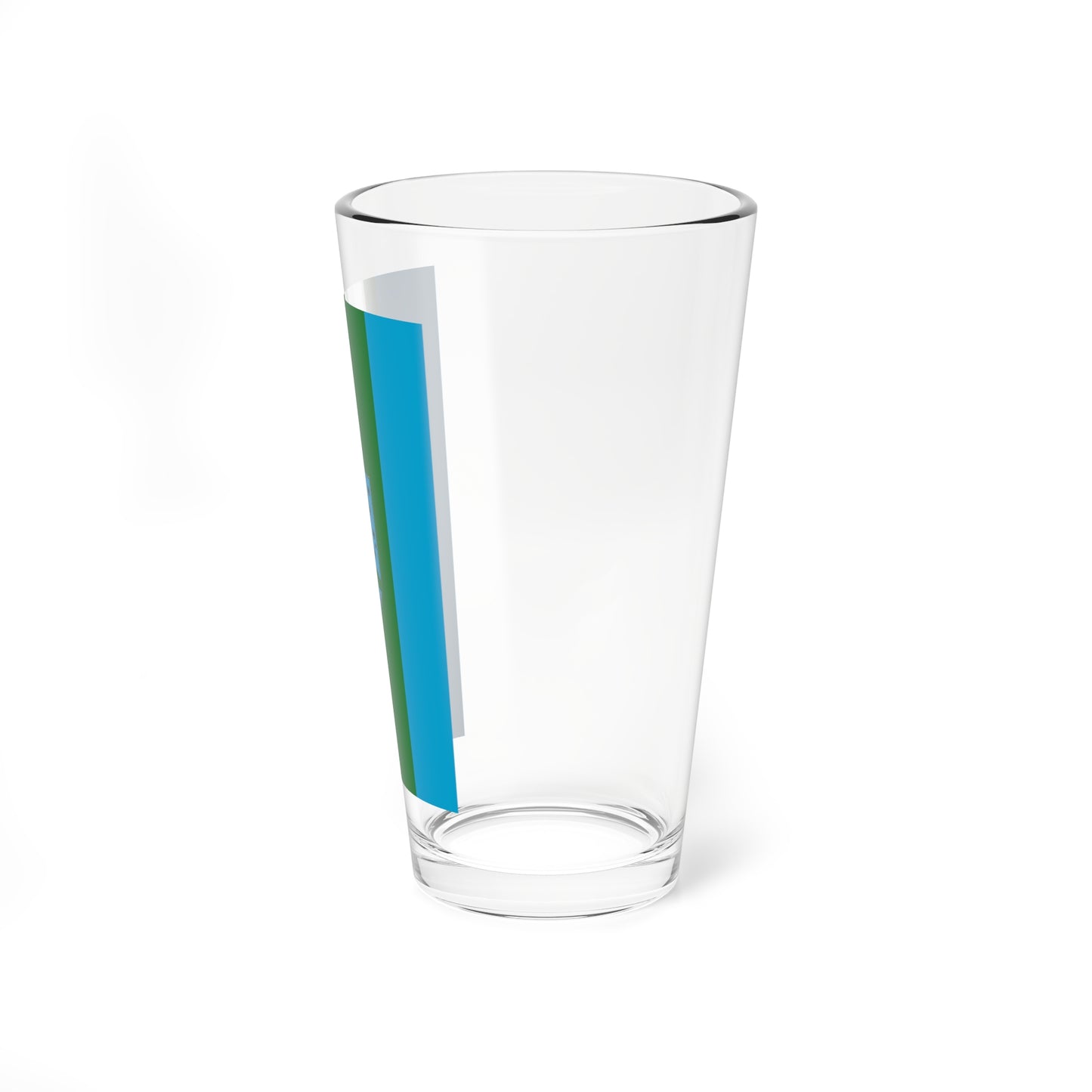 Flag of Leanyfalu vertical (Hungary) Pint Glass 16oz
