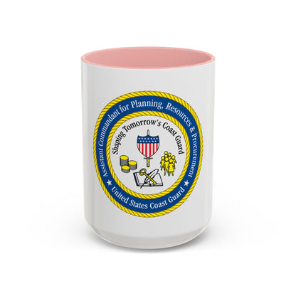 USCG Ast Comdt Plan Res & Proc (U.S. Coast Guard) Accent Coffee Mug
