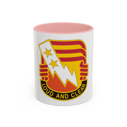 12 Signal Group (U.S. Army) Accent Coffee Mug