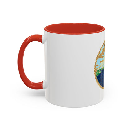 USCG Sector Jacksonville Bridge (U.S. Coast Guard) Accent Coffee Mug