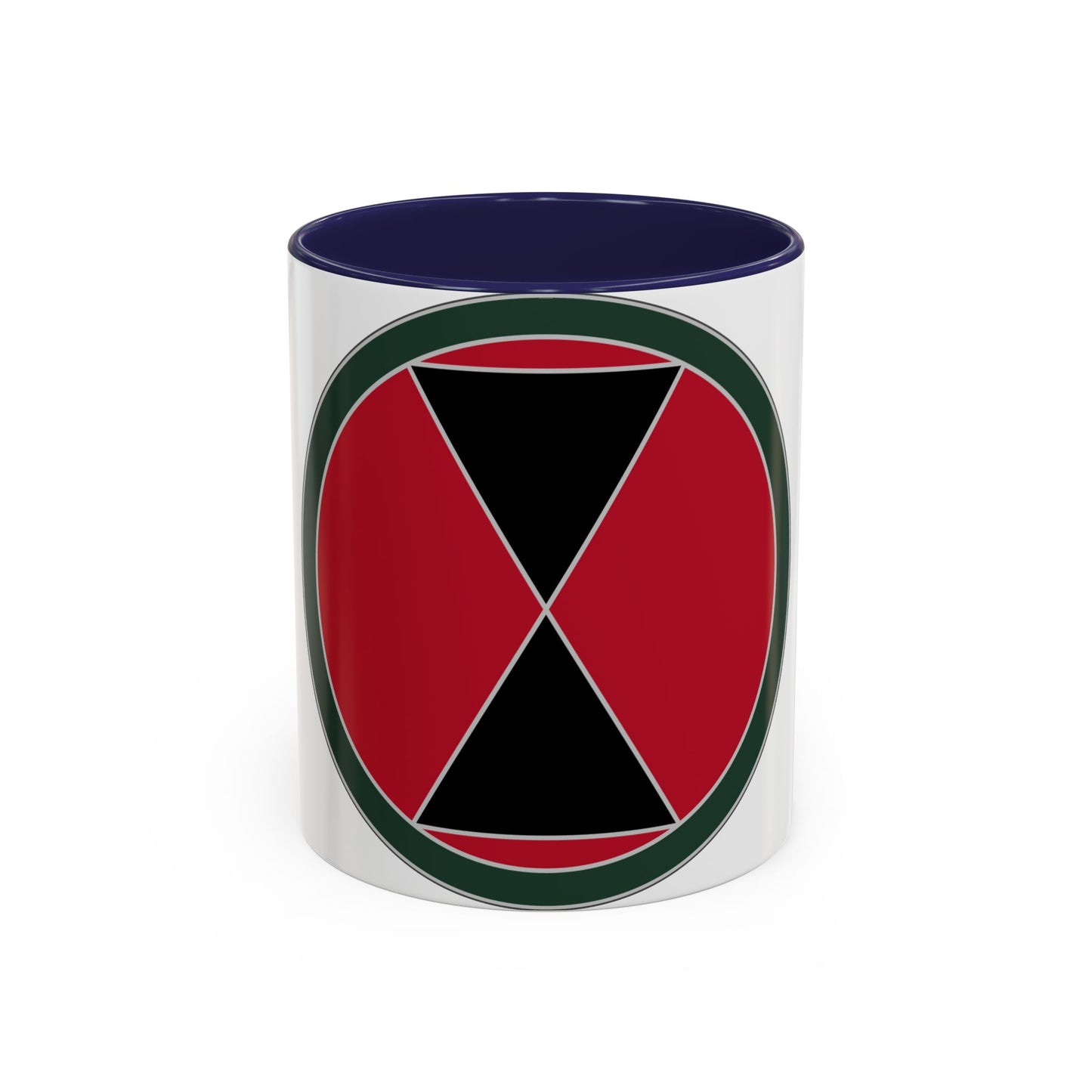 7 Infantry Division (U.S. Army) Accent Coffee Mug