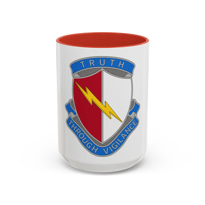 142nd Battlefield Surveillance Brigade 2 (U.S. Army) Accent Coffee Mug