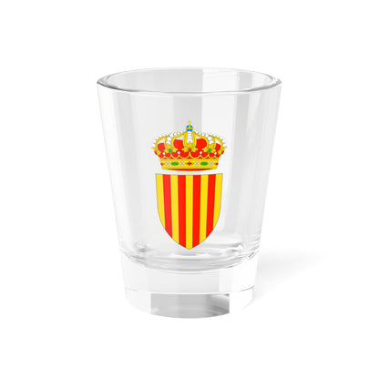 Escut darmes de Catalunya (Spain) (Coat of Arms) Shot Glass 1.5oz