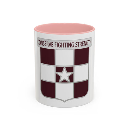 55 Medical Group (U.S. Army) Accent Coffee Mug