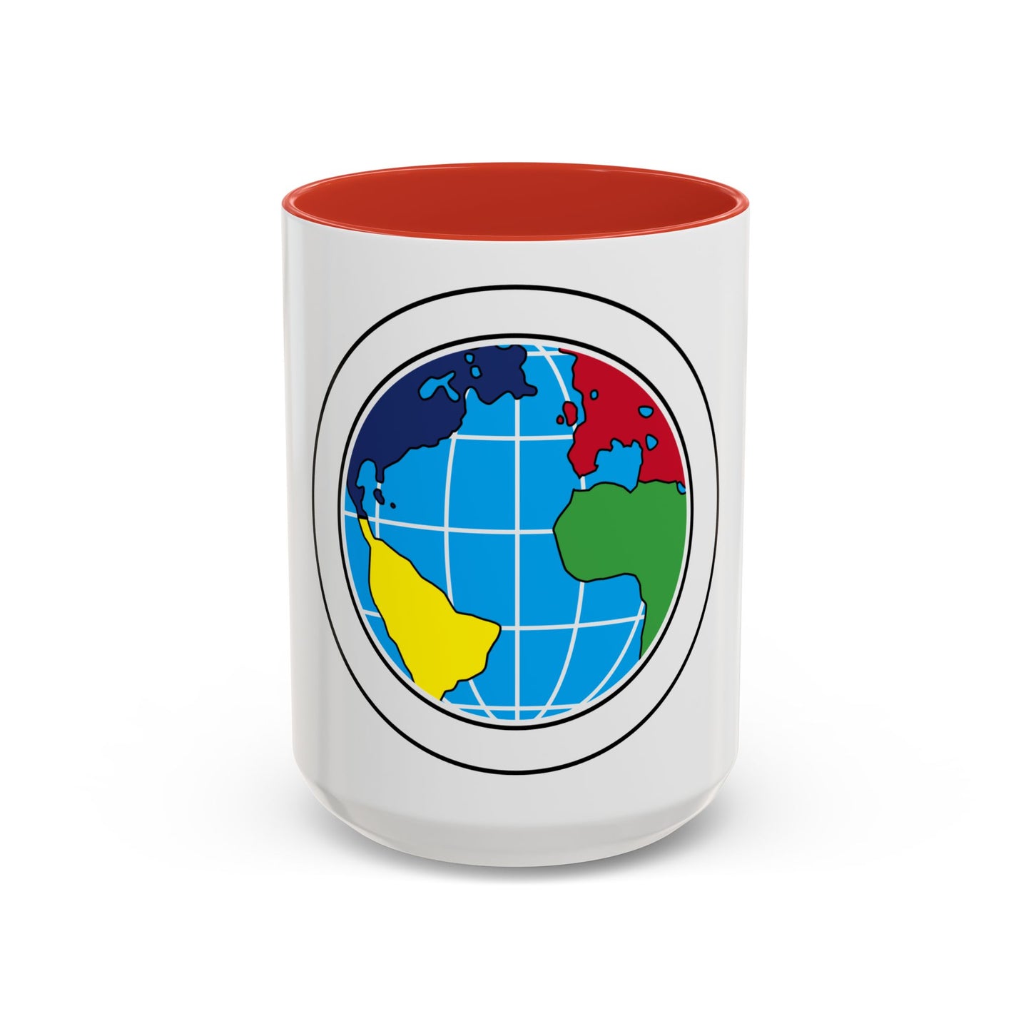 Citizenship in the World (Boy Scout Merit Badge) Accent Coffee Mug