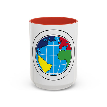 Citizenship in the World (Boy Scout Merit Badge) Accent Coffee Mug