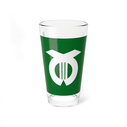 Flag of Nakagawa Tokushima 1968-2006 no text (Japan) Pint Glass 16oz