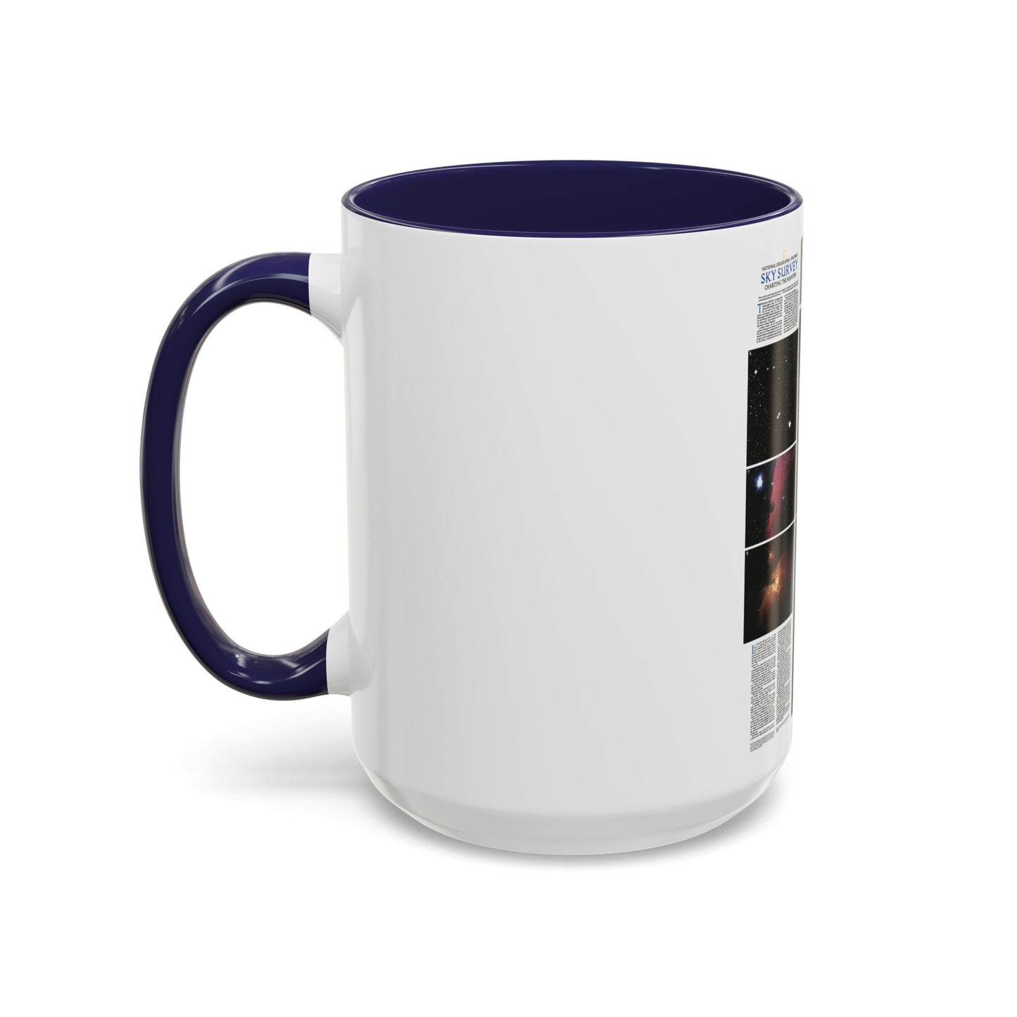 Heavens, The - Palomar Sky Survey (1983) (Map) Accent Coffee Mug