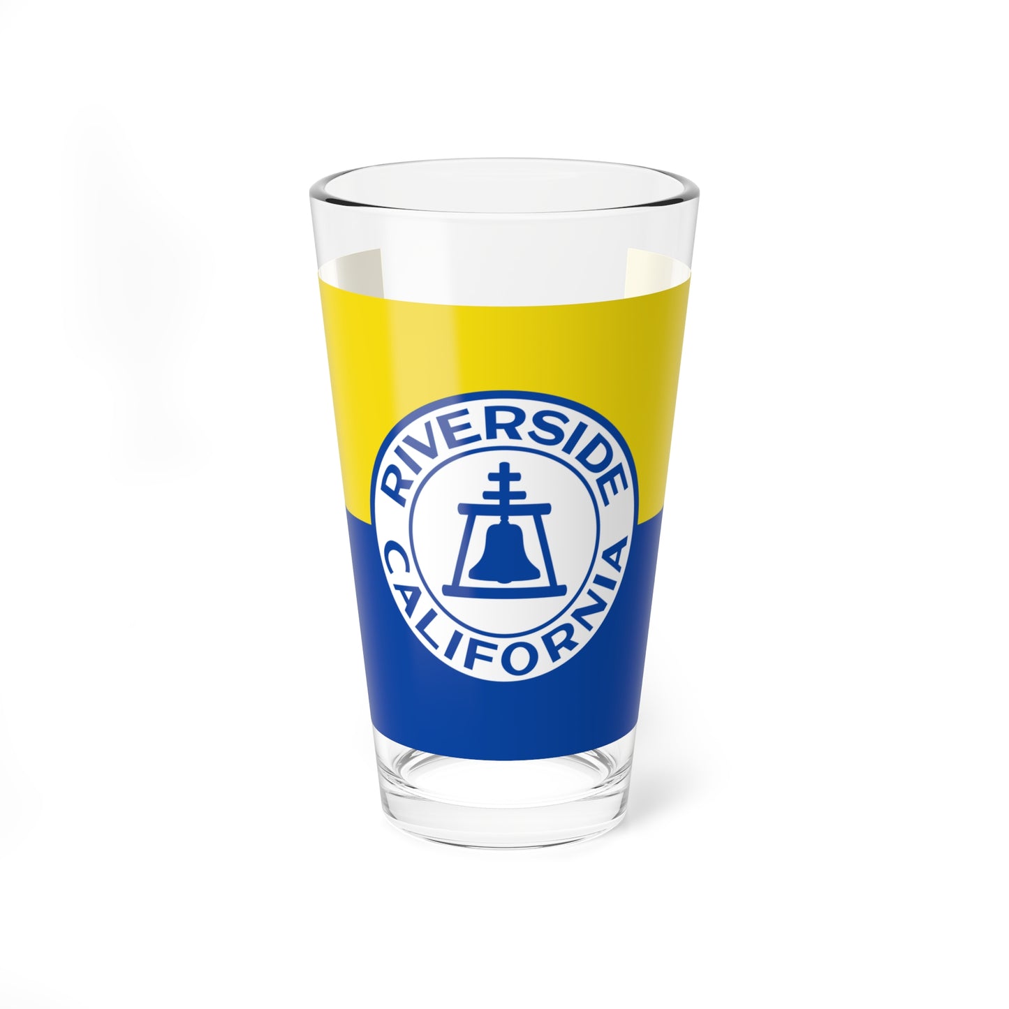 Flag of Riverside California 1967-2020 (United States) Pint Glass 16oz