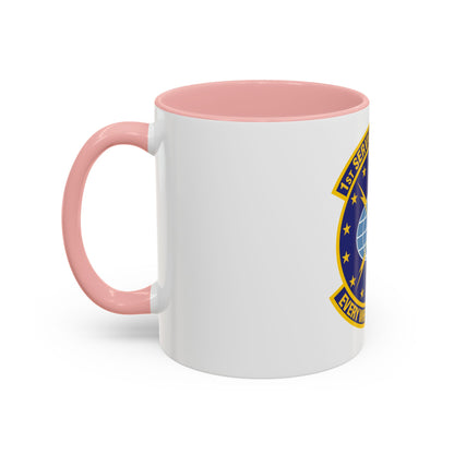 1st Services Squadron (U.S. Air Force) Accent Coffee Mug