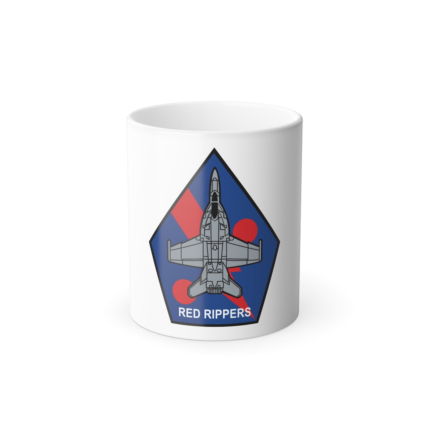VFA 11 Red Rippers (U.S. Navy) Color Changing Mug 11oz