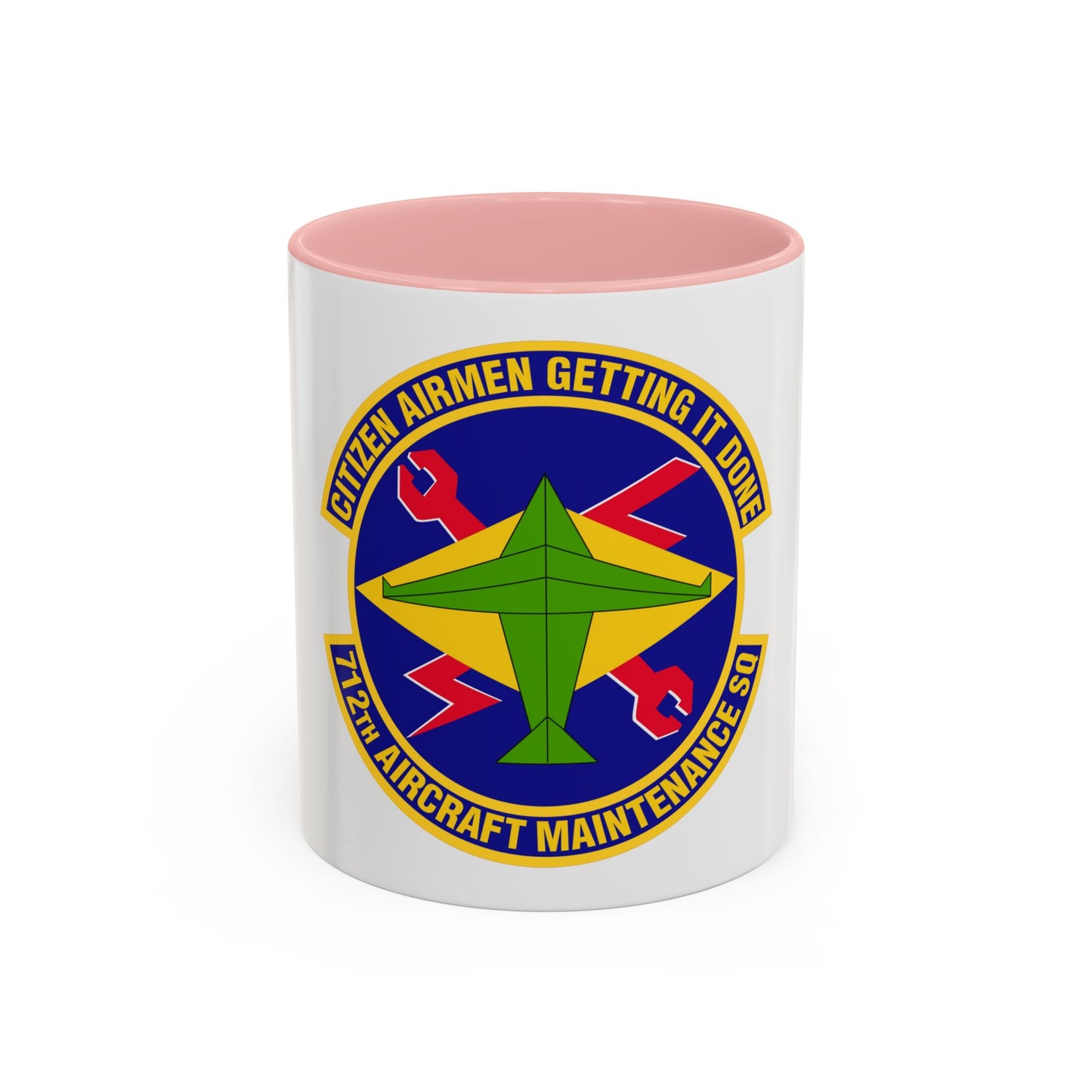 712th Aircraft Maintenance Squadron (U.S. Air Force) Accent Coffee Mug