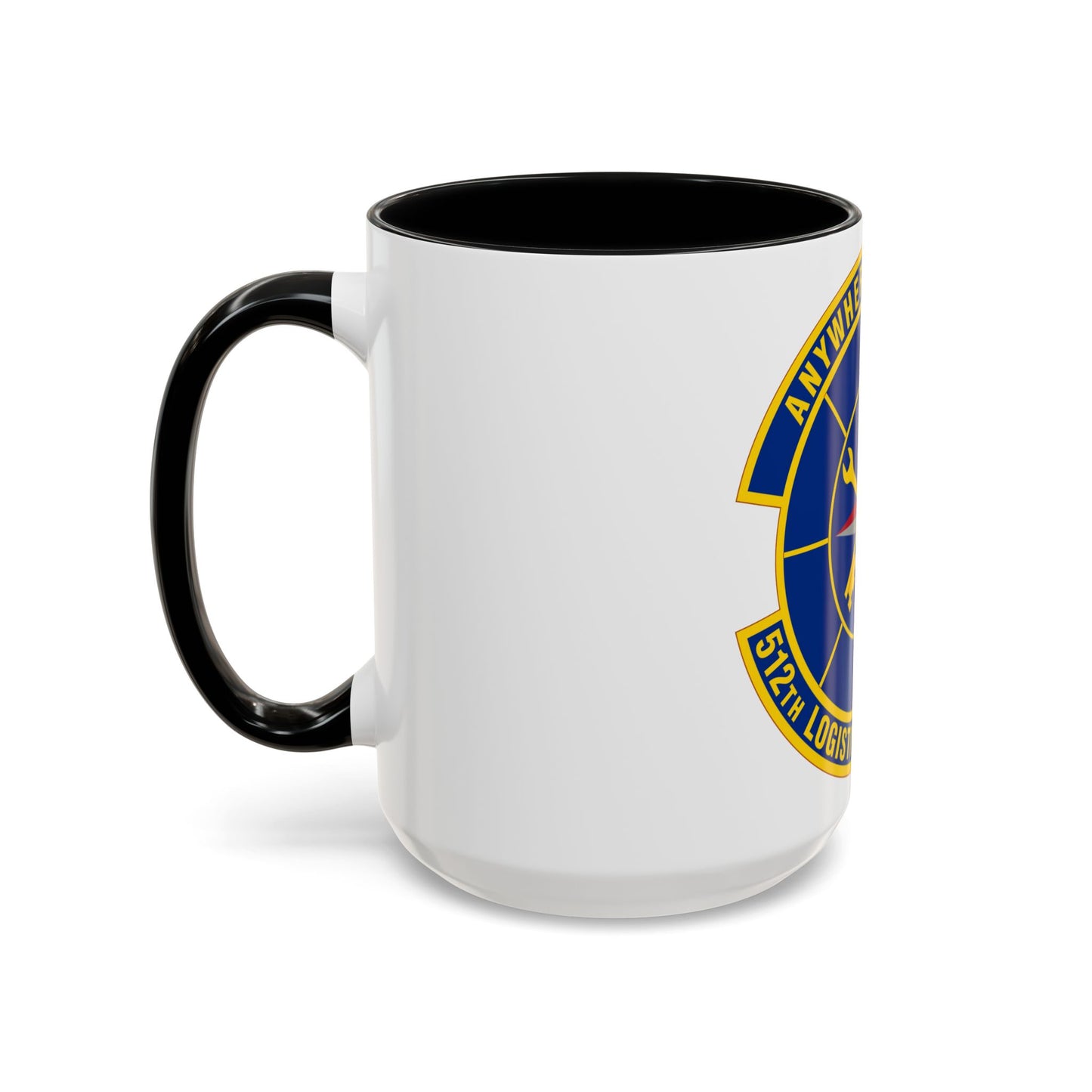 512 Logistics Readiness Squadron AFRC (U.S. Air Force) Accent Coffee Mug