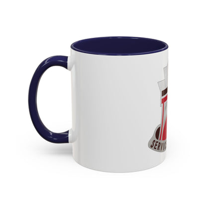 406 Medical Laboratory (U.S. Army) Accent Coffee Mug