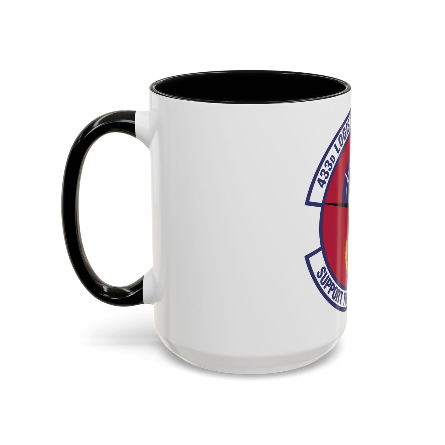 433d Logistics Support Squadron (U.S. Air Force) Accent Coffee Mug