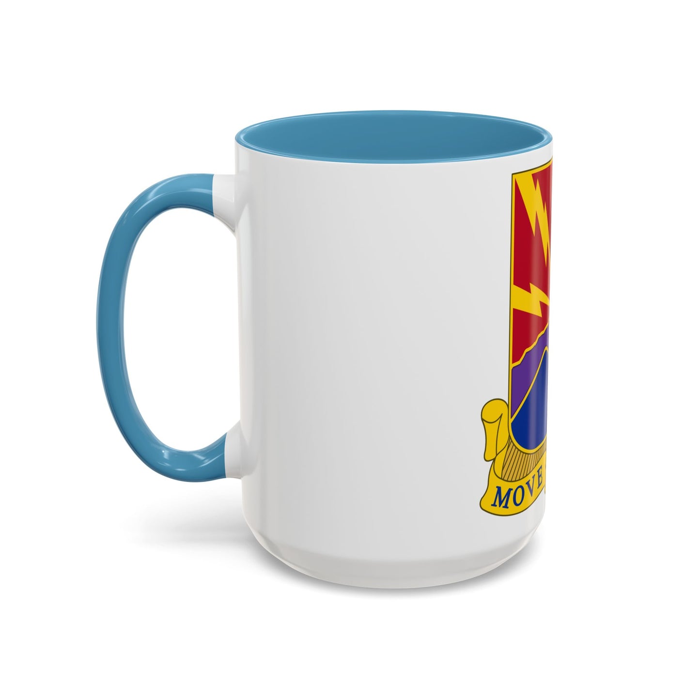 593rd Field Artillery Battalion (U.S. Army) Accent Coffee Mug