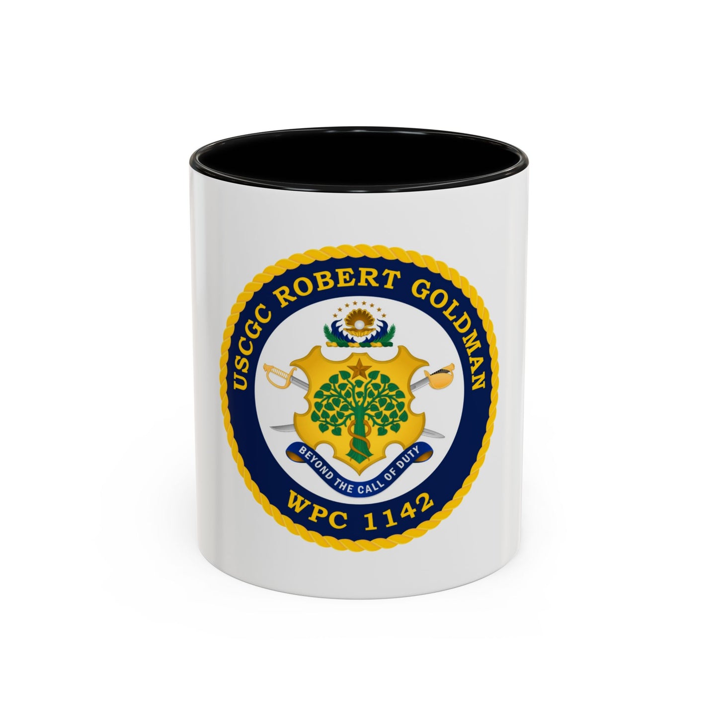 USCGC Robert Goldman WPC 1142 (U.S. Coast Guard) Accent Coffee Mug