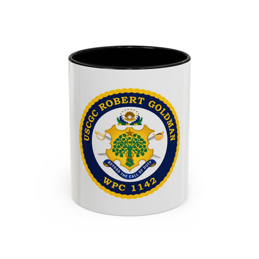 USCGC Robert Goldman WPC 1142 (U.S. Coast Guard) Accent Coffee Mug