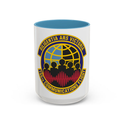 155th Communications Flight (U.S. Air Force) Accent Coffee Mug