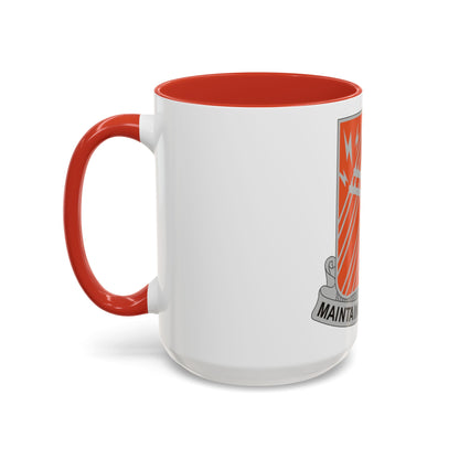 440 Signal Battalion (U.S. Army) Accent Coffee Mug