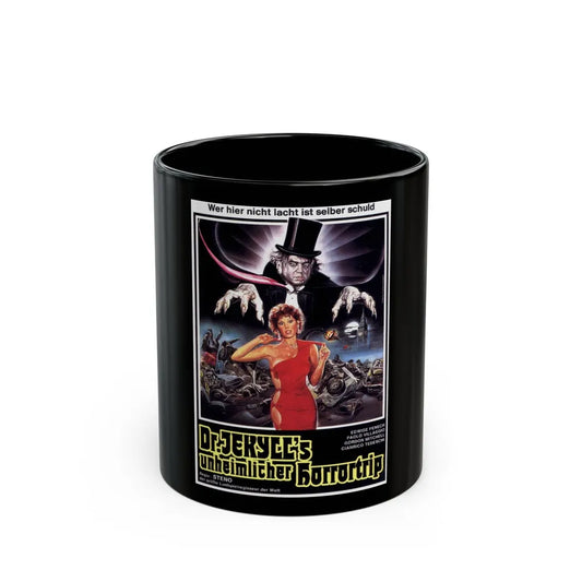 DR. JEKYLL LIKES THEM HOT 1979 Movie Poster - Black Coffee Mug-11oz-Go Mug Yourself