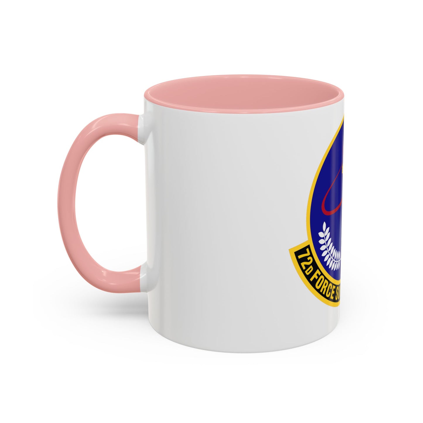 72d Force Support Squadron (U.S. Air Force) Accent Coffee Mug