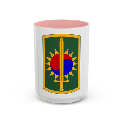 8th Military Police Brigade (U.S. Army) Accent Coffee Mug