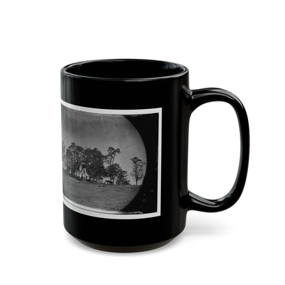 Spotsylvania Court House, Va., Vicinity. Beverly House, Headquarters Of Gen. Gouverneur K. Warren, 5th Corps (U.S. Civil War) Black Coffee Mug