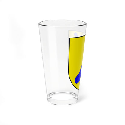 Langwies wappen (Switzerland) (Coat of Arms) Pint Glass 16oz