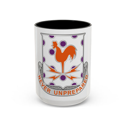 25 Signal Battalion (U.S. Army) Accent Coffee Mug