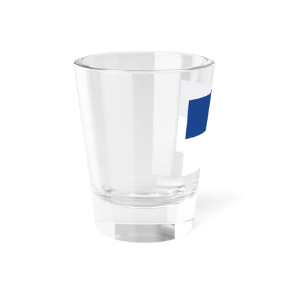 Flag of Assen the capital of the province of Drenthe Netherlands - Shot Glass 1.5oz