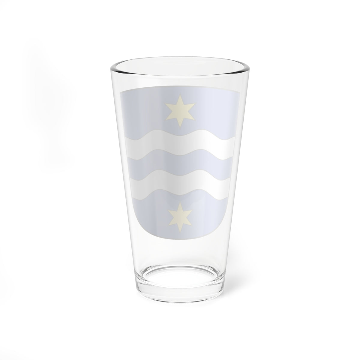 Nesslau-blazon (Switzerland) (Coat of Arms) Pint Glass 16oz