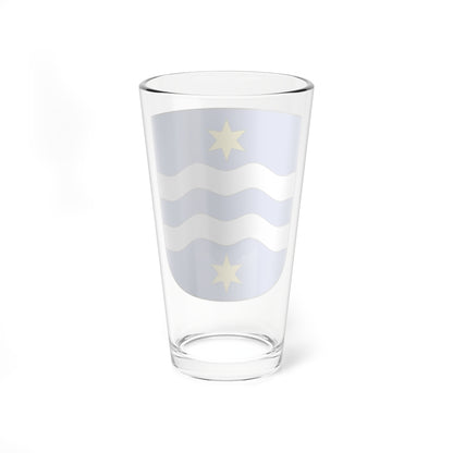 Nesslau-blazon (Switzerland) (Coat of Arms) Pint Glass 16oz
