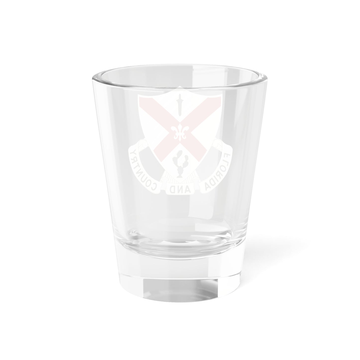 124th Infantry Regiment (U.S. Army) Shot Glass 1.5oz