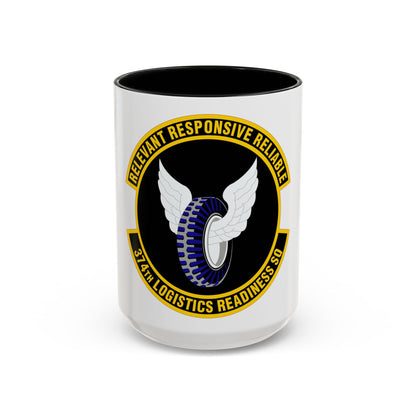 374 Logistics Readiness Squadron PACAF (U.S. Air Force) Accent Coffee Mug