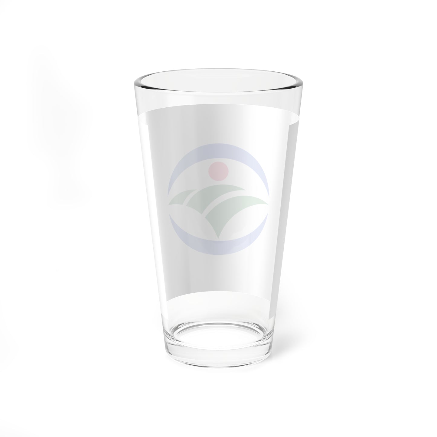Flag of Mima Tokushima no text (Japan) Pint Glass 16oz