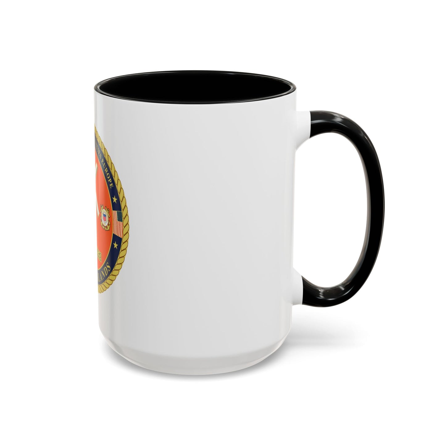 USCG ACTEURO The Netherlands (U.S. Coast Guard) Accent Coffee Mug